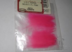 Перья CDC  super select fl. pink Wapsi