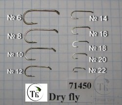Kumho Dry Fly 71450 № 6 ( 100 шт )
