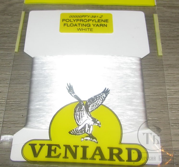 Полипропиленовая пряжа Poly Propilene Floating Yarn White Veniard