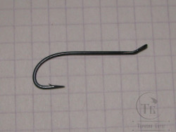 Крючок лососёвый одинарный Partridge Single Low Water Black Salmon № 4 ( 10 шт )