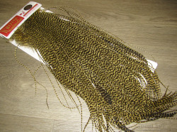 Седло Whiting Dry Fly Silver Grizzly Pale Yellow 