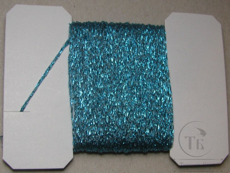 Плетёный люрекс Ice Body Braid Sea Blue 10 м