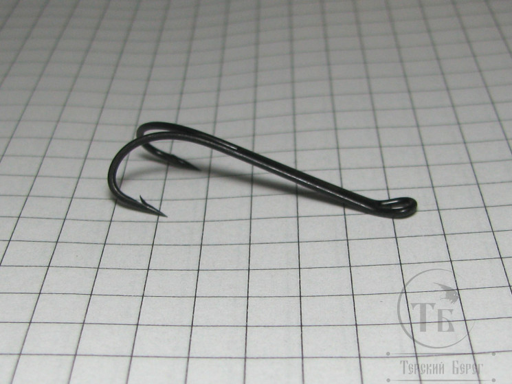 Крючки двойные Partridge Double Low Water Q № 4 ( 10 шт )
