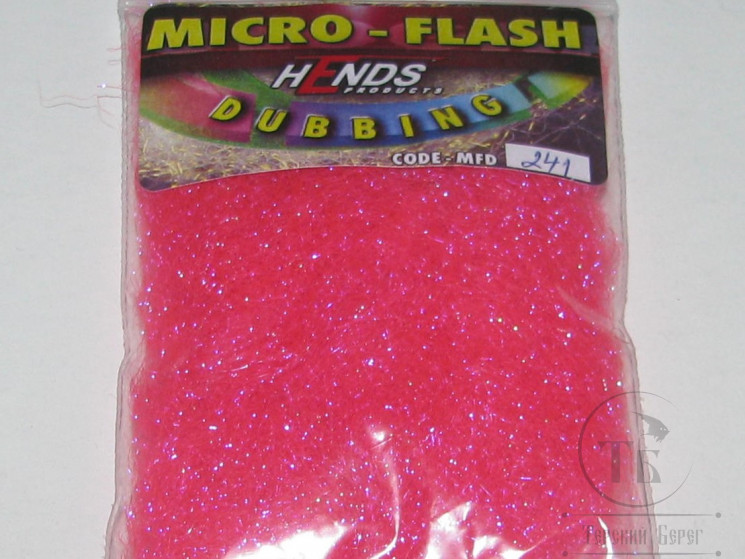 Даббинг Micro Flash Dubbing Fl. Violet Pink MFD-241 Hends