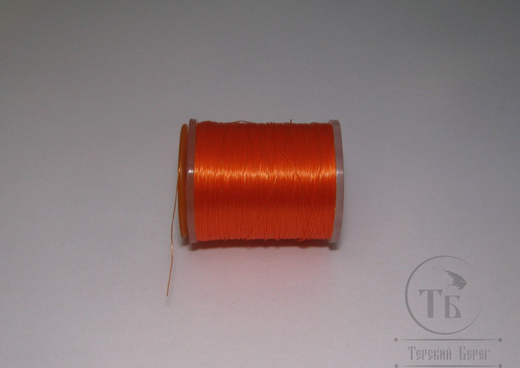 Монтажная нить Fly Fisher 6/0 Fl. Orange 200 yds
