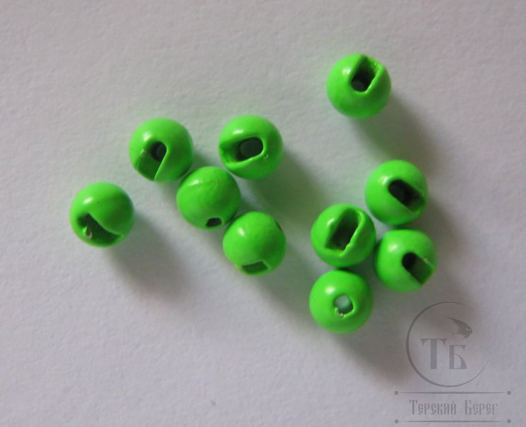 Вольфрамовый шарик с прорезью D 3,3 Fl. Green (10 шт)