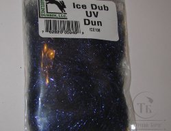 Ice dub Hareline UV Dun