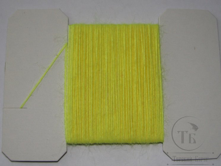 Синтетическое волокно Orlon Yarn Neon Fl. Yellow ( 10 м )