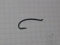 Крючок лососёвый одинарный Daiichi Alec Jackson Steelhead Irons Hook # 7 Black ( 10 шт )