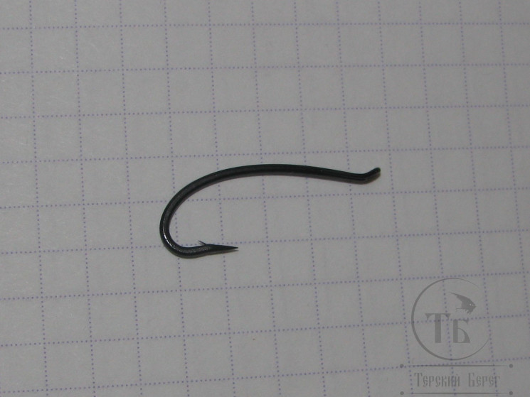 Крючок лососёвый одинарный Daiichi Alec Jackson Steelhead Irons Hook # 7 Black ( 10 шт )
