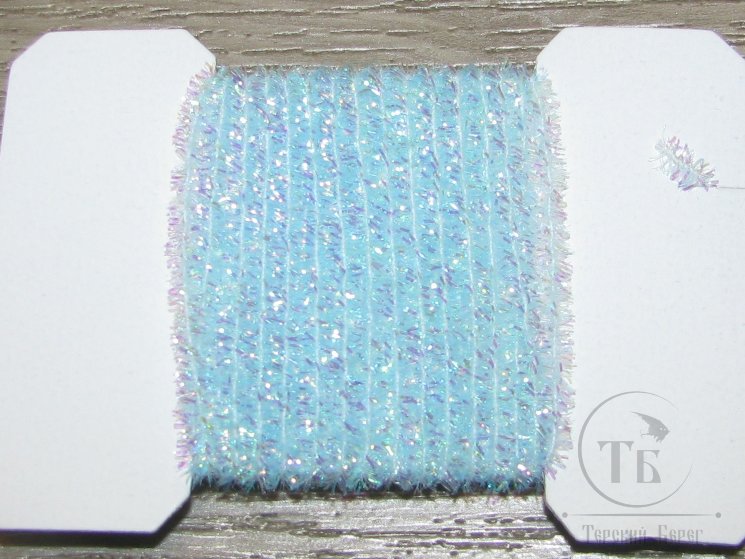 Синель Tinsel Chenille Md Blue Pearl Wapsi