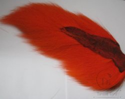Хвост оленя средний огненно оранжевый / Bucktail Medium Hot Orange