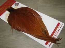 Скальп петуха Whiting Dry Fly Bronze Cape Brown