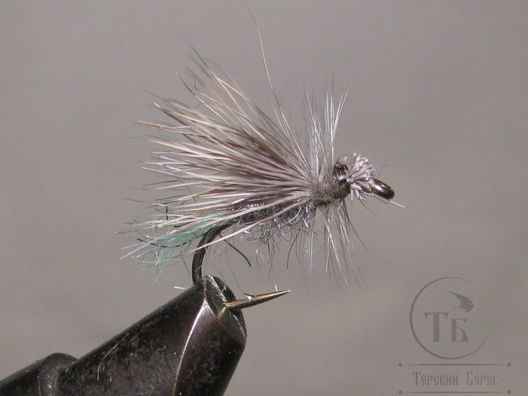 Mуха Caddis ( 85 ) Blue Dun kp № 12
