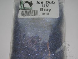 Ice dub Hareline UV Grey