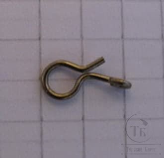 застежка для мушек  Mustad 77144 № 1  (усиленная)