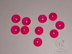 Конус ( турбо диск ) 10 мм 10 шт Fl. Pink