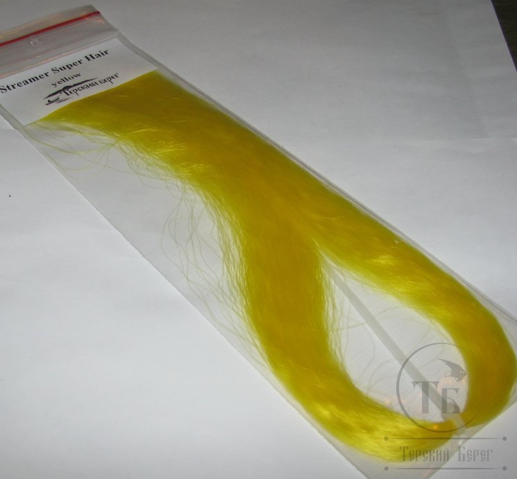Волокна синтетические Strеamer Super Hair Yellow / жёлтый