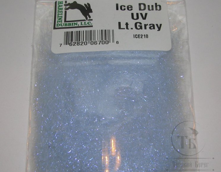 Ice dub Hareline UV Lt Grey