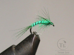  Муха нимфа Teal чирок ( 6 ) Fl. Green кр. № 14