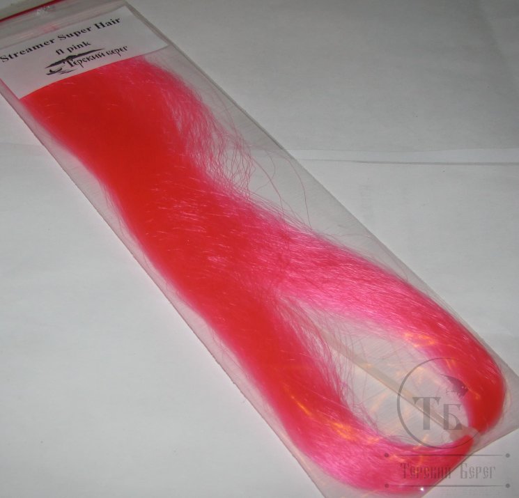 Strеamer super hair fl pink / флюр розовый