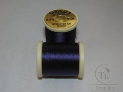 Монтажная нить DANVILLE"S waxed flymaster 6/0  70 den 200 yds purple №
