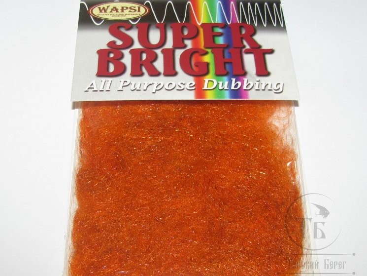 Даббинг Super Bright All Purpose Dubbing Burnt Orange Wapsi