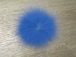 Хвост арктического песца голубой / Light Blue 