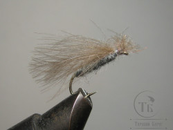 Муха CDC ( 11 ) Caddis Natural Grey Brown № 12