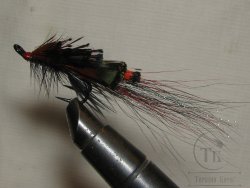 Лососёвая муха Shrimp ( 61 ) General Practitioner Peacock Black Partridge Heavy Double № 2 