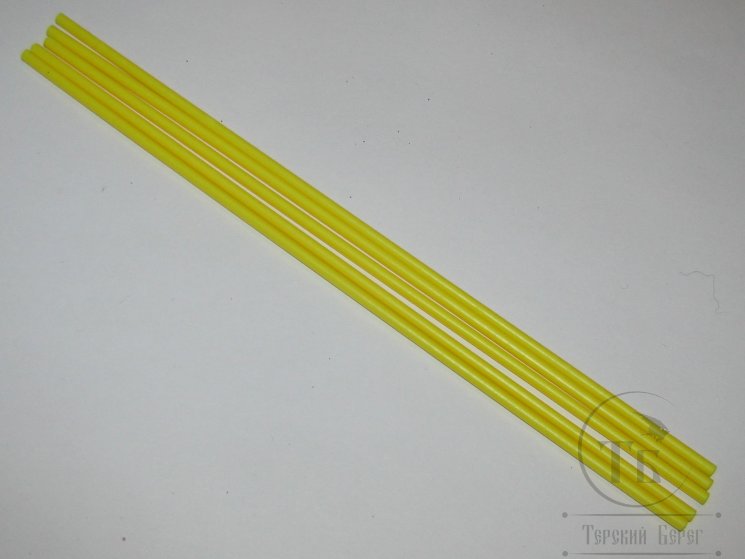  Пластиковая трубка диаметр 3,0 mm 5 шт 200 mm Yellow Future Fly