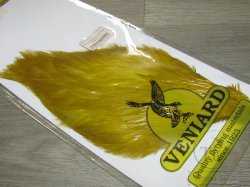 Скальп петуха  Chinese Cock Cape Golden Olive Veniard