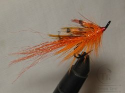 Лососёвая муха Shrimp ( 62 ) General Practitioner Orange Partridge Heavy Double № 2 