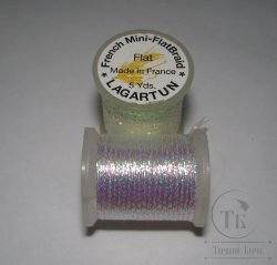 Lagartun  Mini Flat Braid Pearl