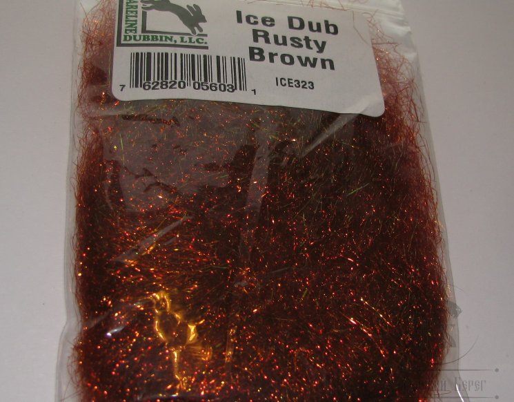 Ice dub Hareline Rusty Brown