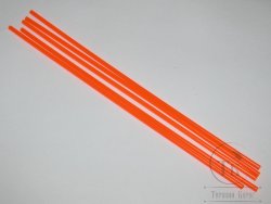 Пластиковая трубка диаметр 3,0 mm 5 шт 200 mm Fl Orange Future Fly