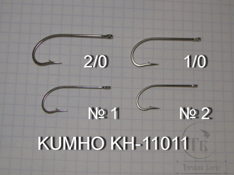 Морской крючок Kumho KH 11011N O"SHAUGNESSY № 1 (100 штук)
