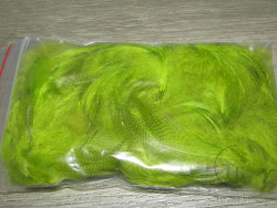 Перья селезня кряквы рябые Mallard Flank Chartreuse Flyfisher 