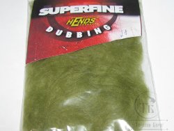 Даббинг Superfine dry fly dub Green Olive 28 Hends