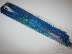 Плоский люрекс Holographic Fiber Holo Blue MNFT