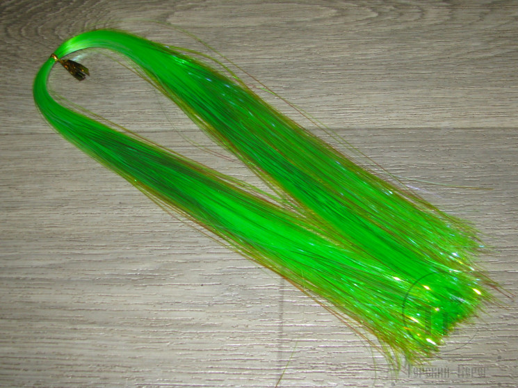 Плоский люрекс Flashabow Accent Fl. Green Pearl MNFT