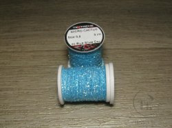  Микро кактусовая синель на катушке Micro Сactus Chenelle SMCA  0,8  Silver Dok Blue Textreme