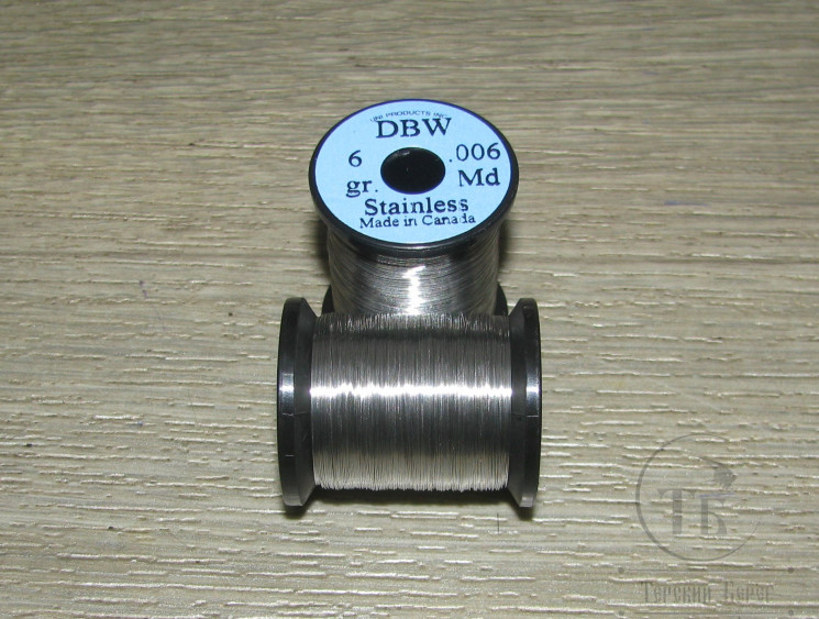 Проволока UNI Dubbing Brush Wire .006" 6 g Stainless Md