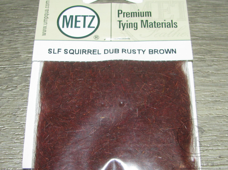 Даббинг белки SLF Squirrel Dubb Rusty Brown Metz
