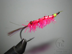 Муха Sea Streamer Shrimp SSH 08 Fl. Hot Pink № 2/0