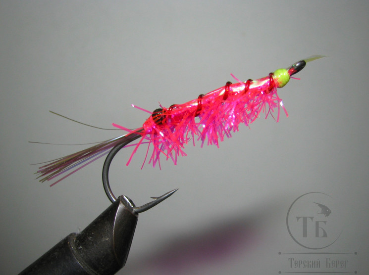 Муха Sea Streamer Shrimp SSH 08 Fl. Hot Pink № 2/0