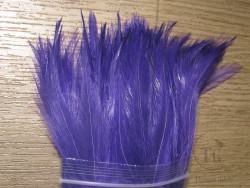 Перо скальпа петуха ярко фиолетовое (пнл) \ Strong neck hackle Bright Purple Терский Берег