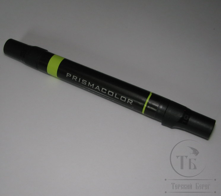 Маркер перманентный двухсторонний Chartreuse PRISMACOLOR 