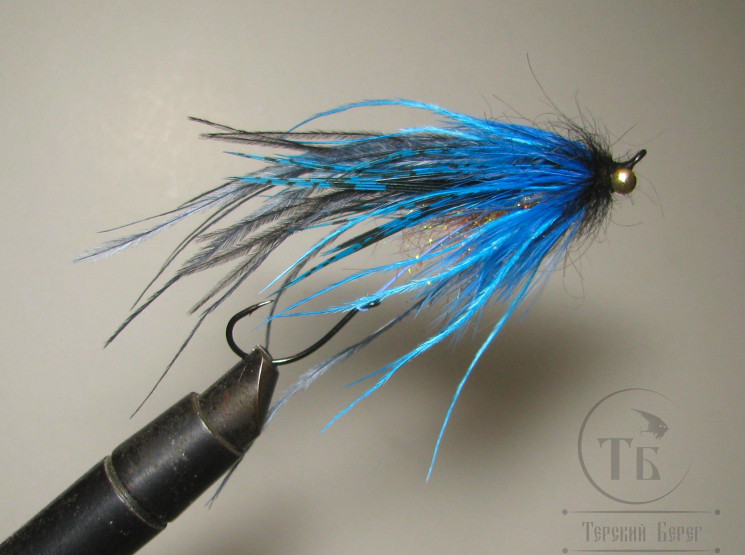 Муха интрудер ( 7 ) Blue Black 
