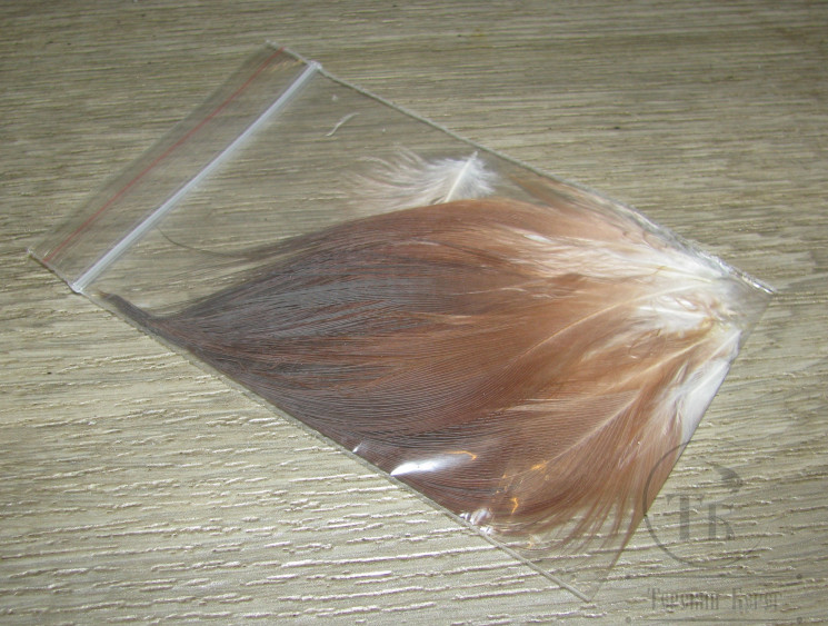 Имитация пера Heron Fine Fibre Brown Natural 20 fs Sm 